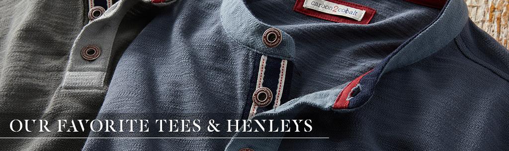 Our Favorite Tees & Henleys