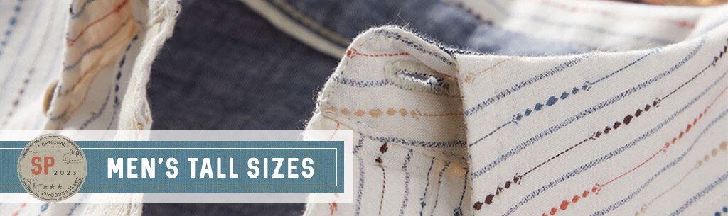 Men's Tall Sizes