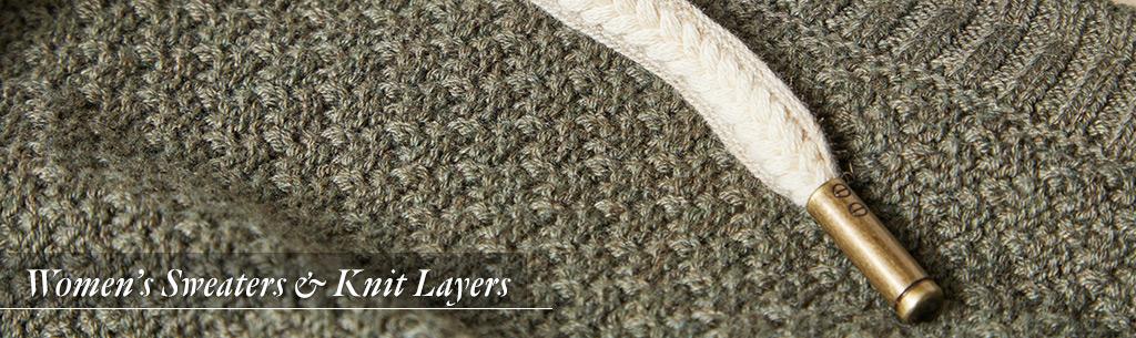 Women's Sweaters and Knit Layers