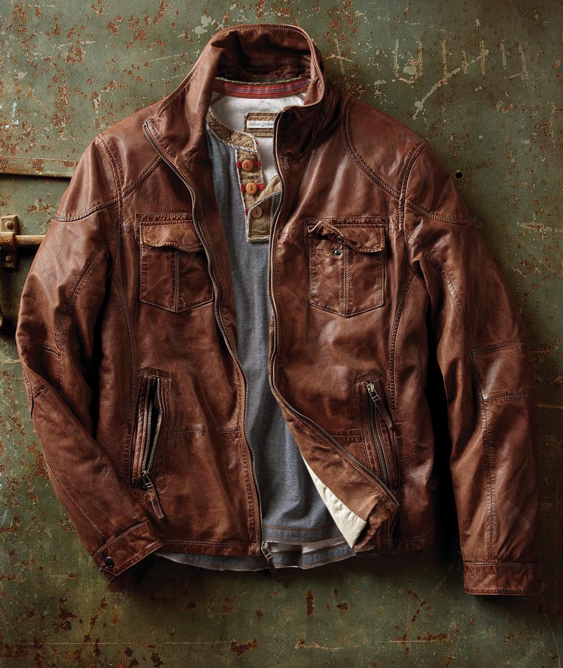 Men\'s Lambskin Leather Zamora Jacket