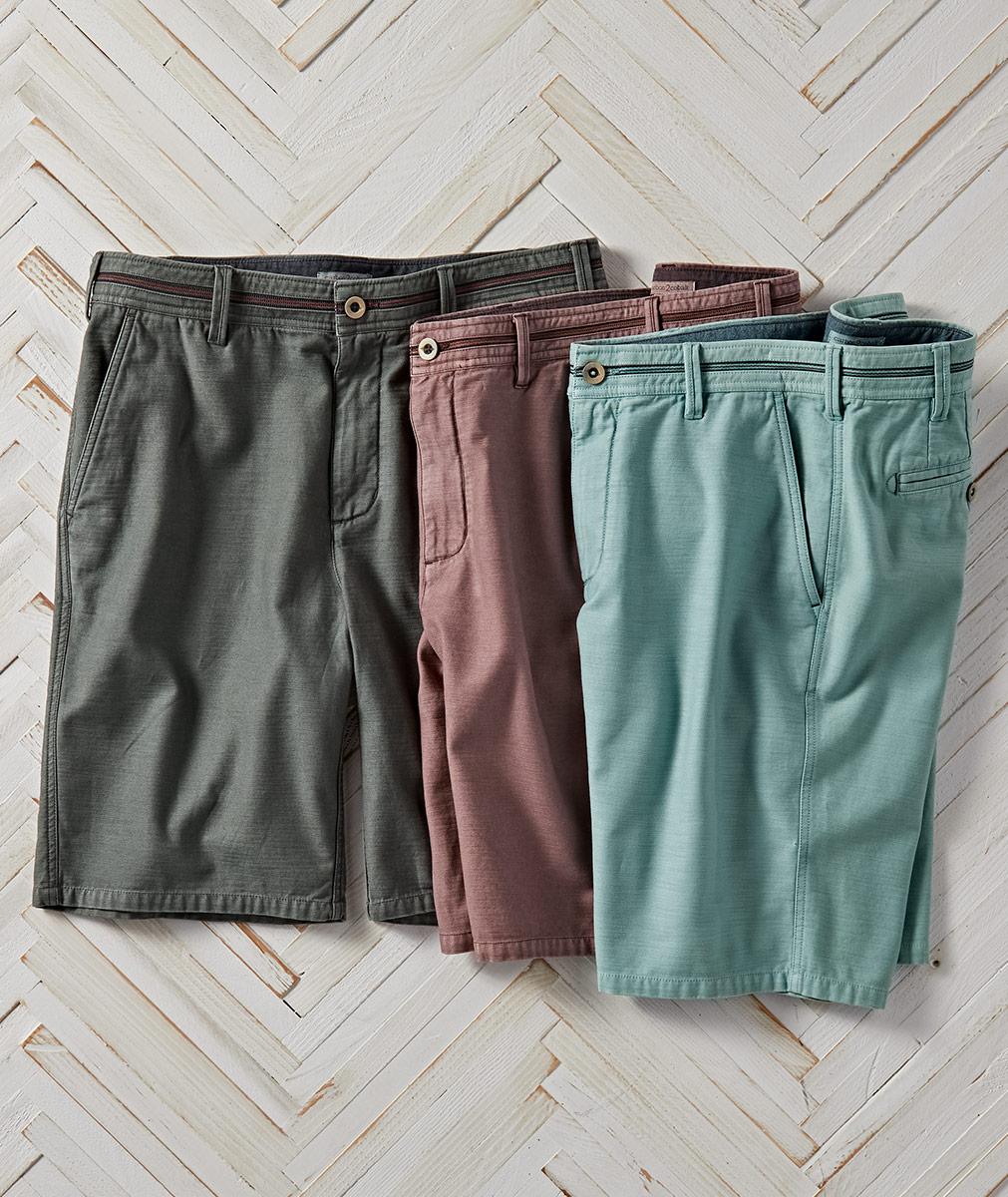 Men's Arrival Cotton Twill Shorts | Carbon2Cobalt