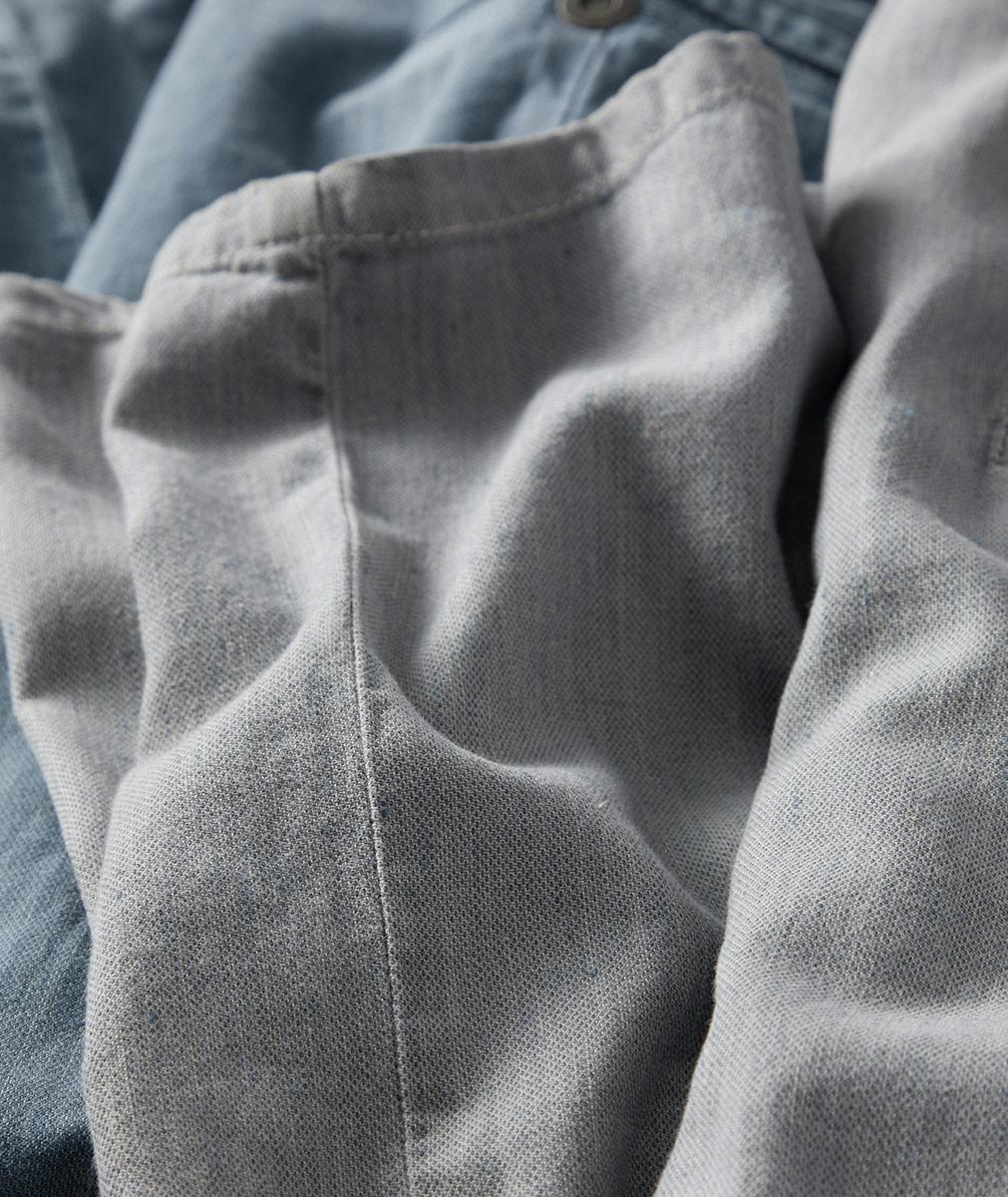 Men's Sojourn Pant in Cotton-Linen Stretch | Carbon2Cobalt