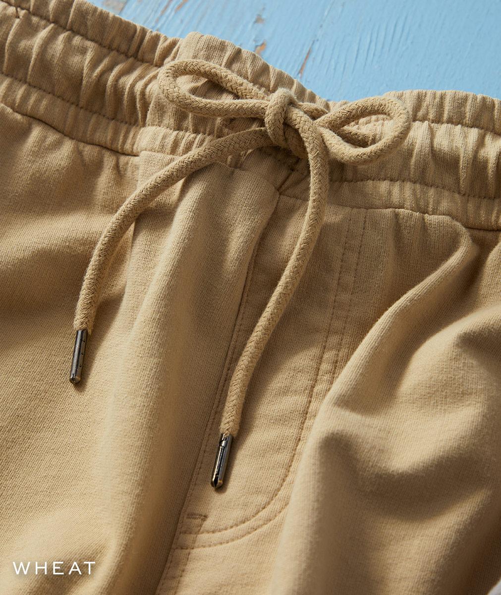 Men's Lanai Knit Shorts in 100% Cotton French Terry | Carbon2Cobalt