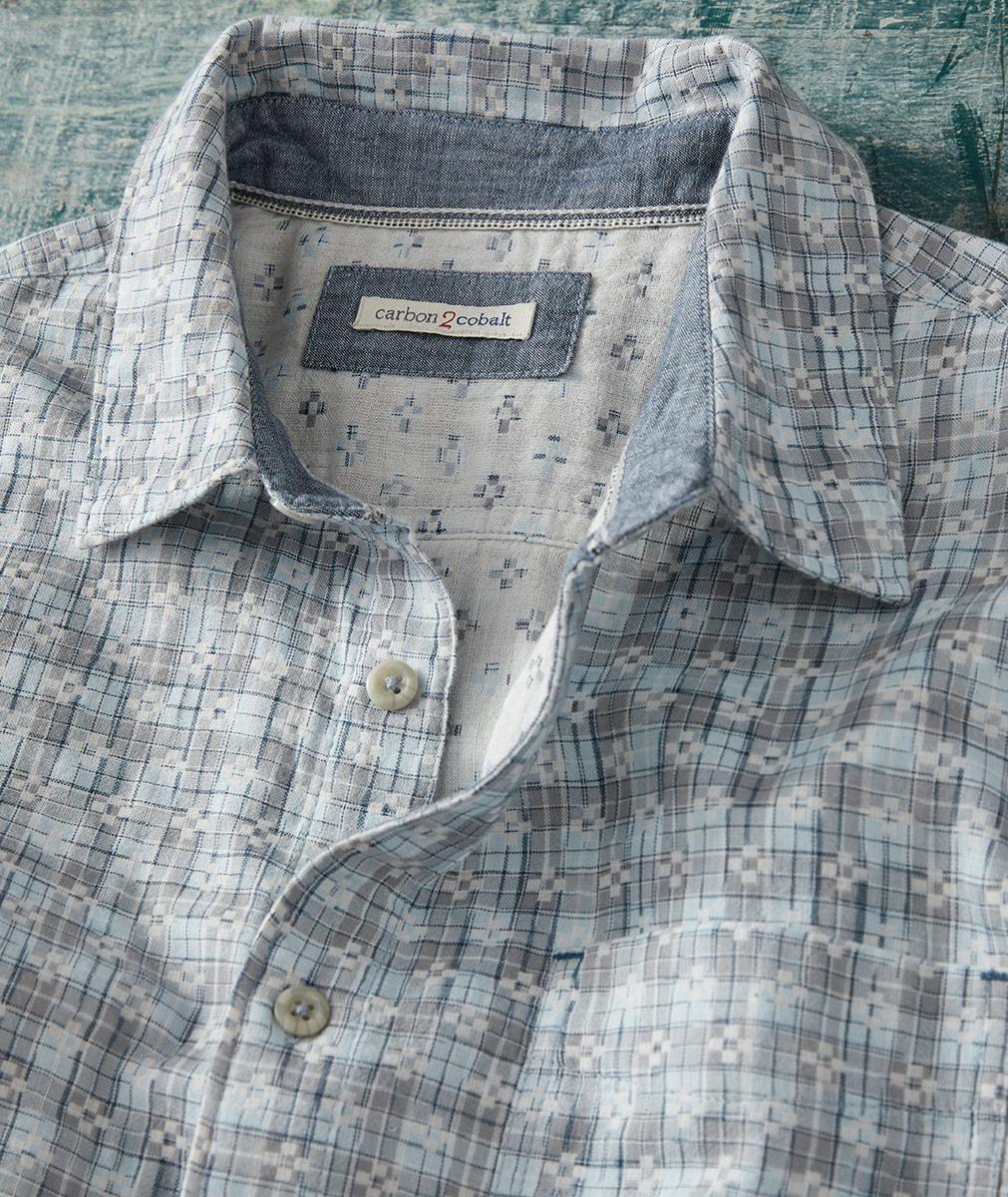 Men's Everything Dobby Shirt | Carbon2Cobalt