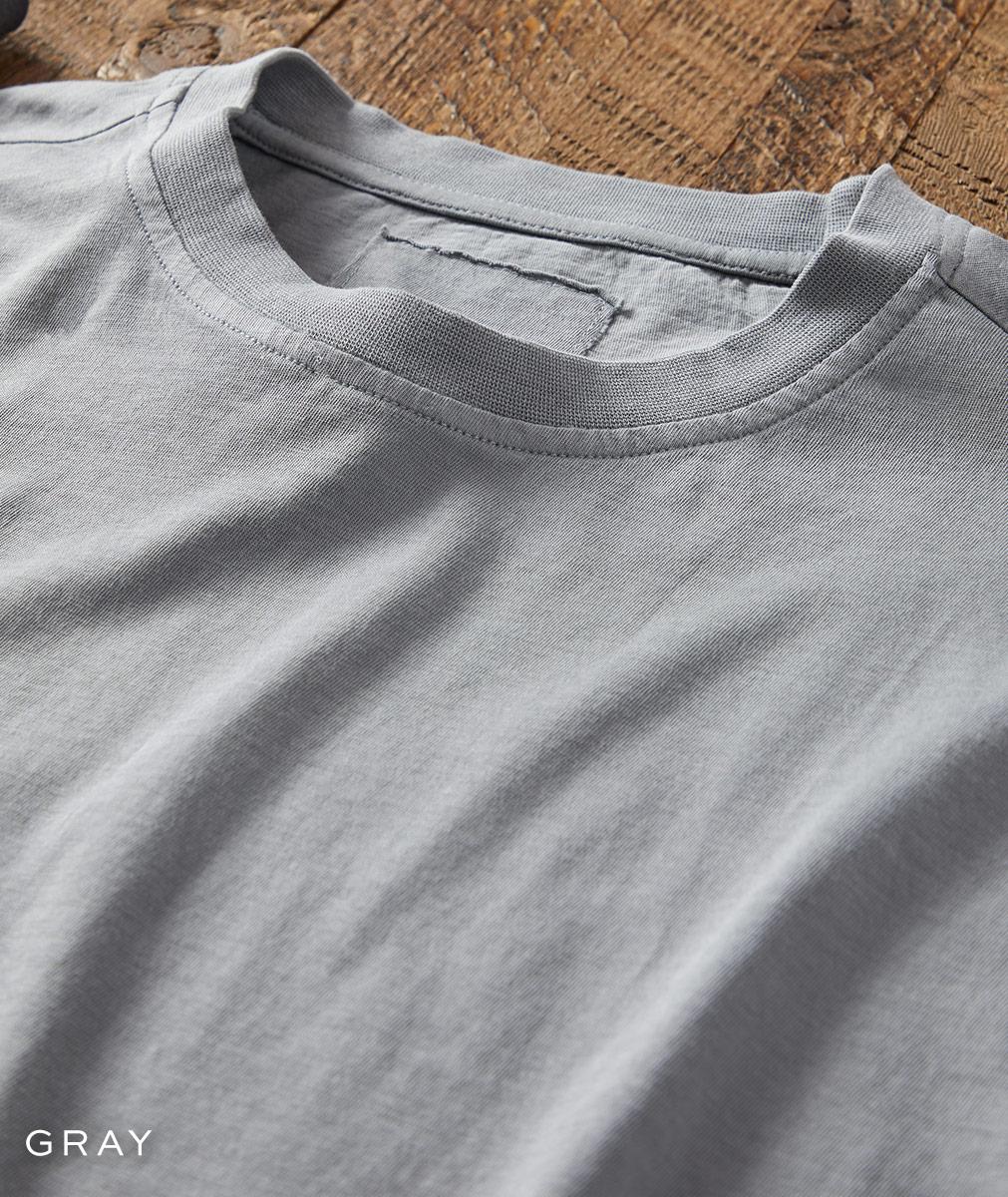 Men's Short-Sleeve Men's Agile Tee in 100% Cotton | Carbon2Cobalt