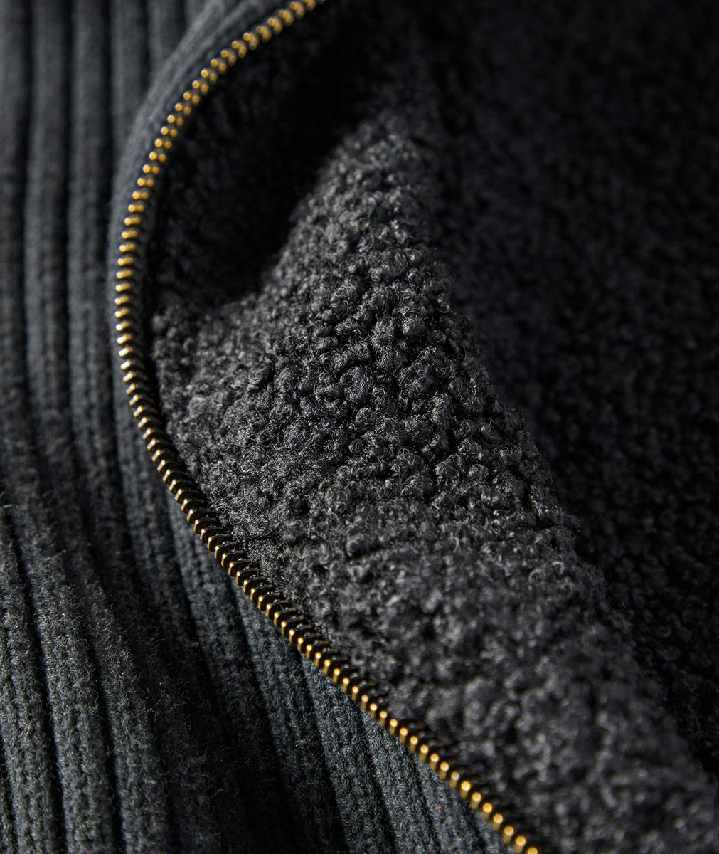 Men's Slalom Zip Cardigan | Carbon2Cobalt