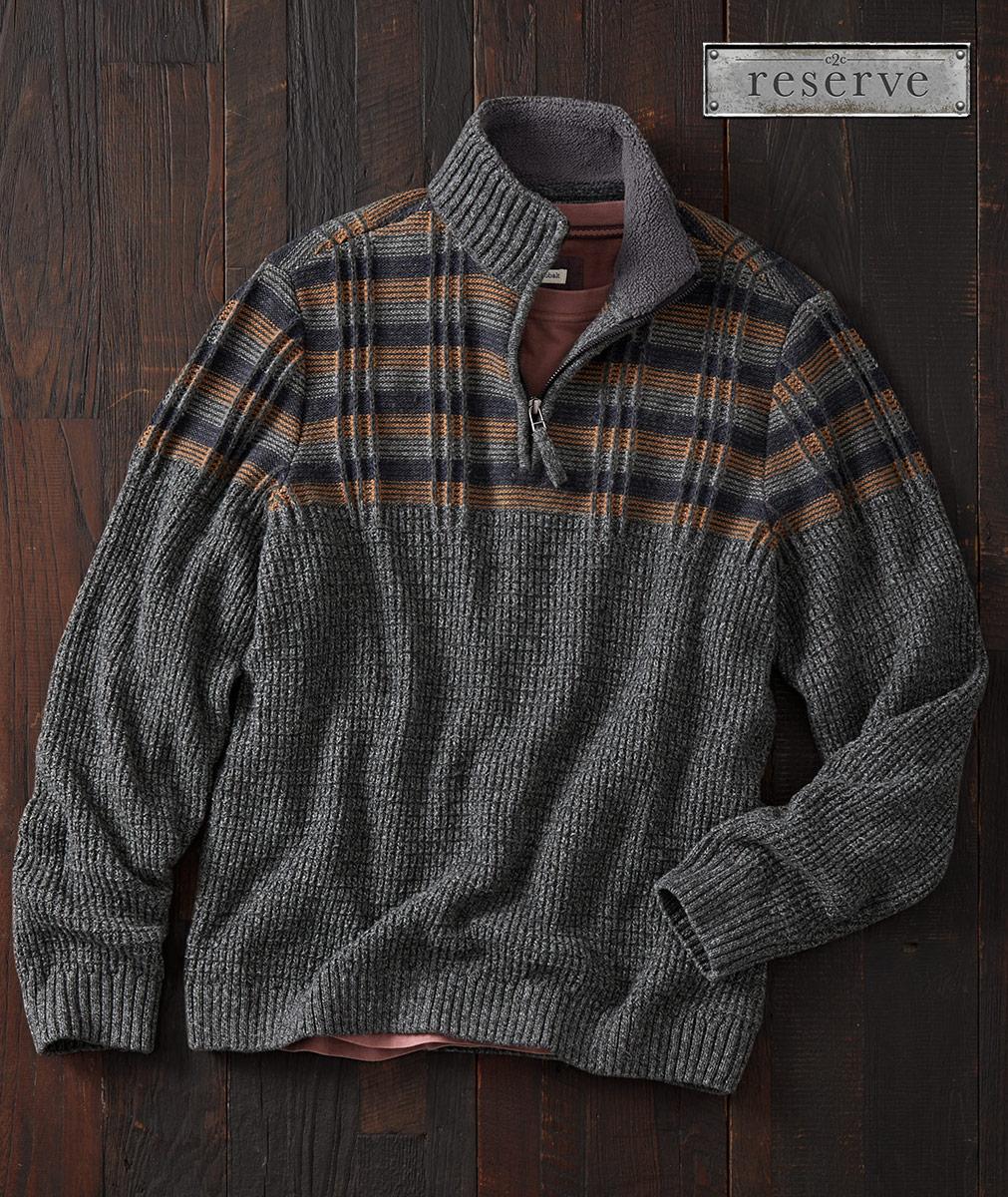 USA製Wool Greek Fishermanフィッシャーマン 黒 L 新品 Men's Faroe Fisherman Sweater | Carbon2Cobalt