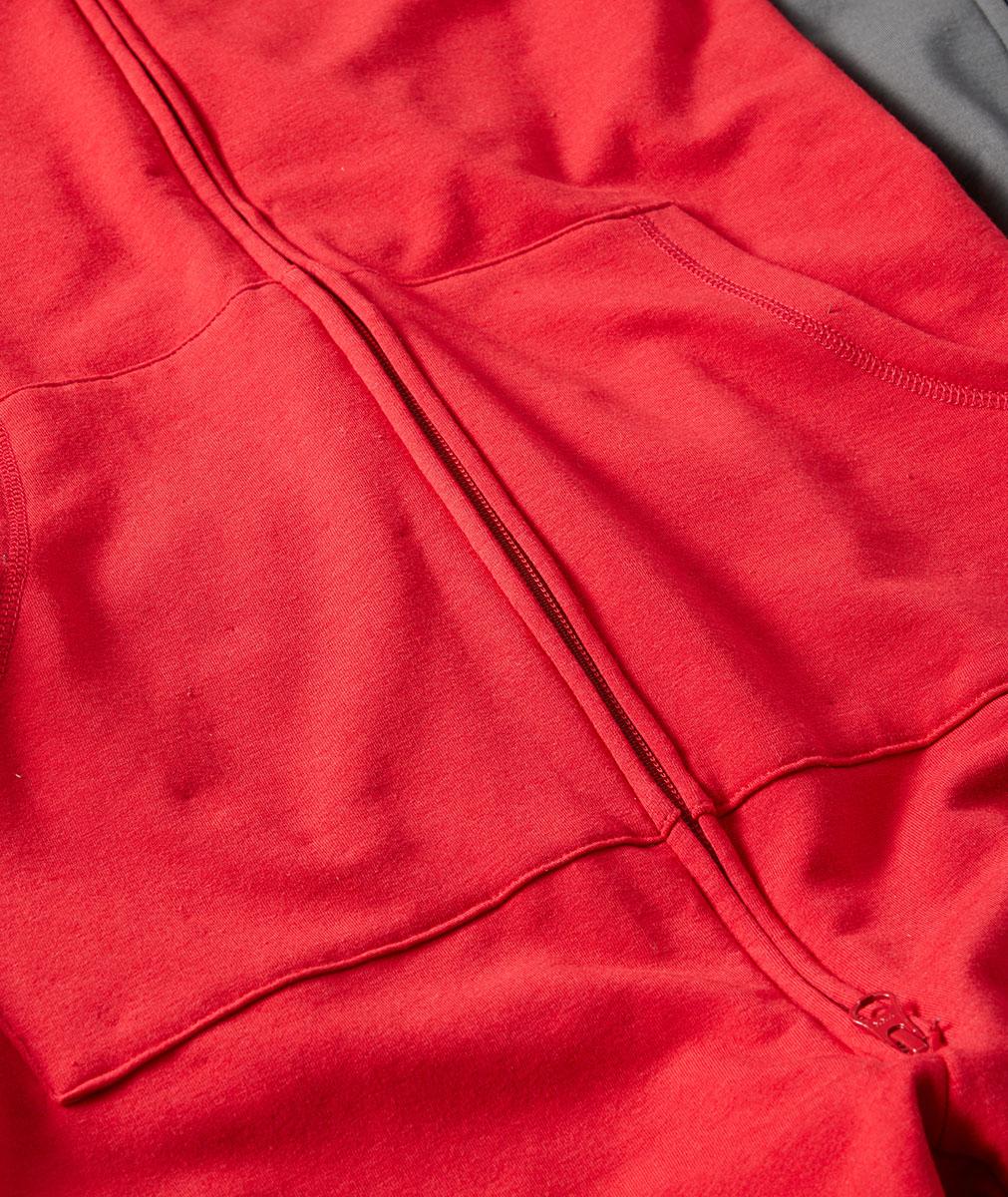 Men's Cozy Time Fleece Jumpsuit | Carbon2Cobalt