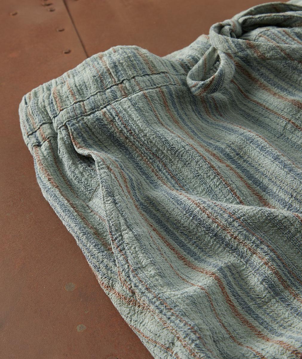 Women's Beachcomber Stripe Shorts in 100% Cotton | Carbon2Cobalt